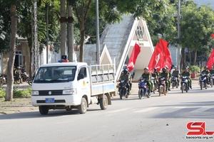 'Sốp Cộp ra quân hưởng ứng Tháng an toàn phòng cháy, chữa cháy