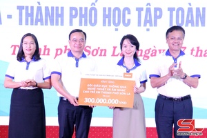 Tổng kết "Tuần lễ hưởng ứng học tập suốt đời" và trao giải cuộc thi “Sơn La - thành phố học tập toàn cầu tôi yêu” năm 2024