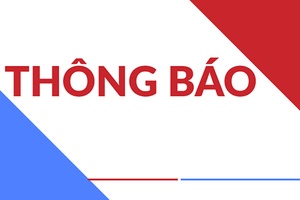 Thông báo về việc tuyển dụng viên chức