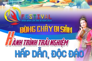 'Festival Ninh Bình 2024 - Dòng chảy di sản: Hành trình trải nghiệm hấp dẫn, độc đáo 
