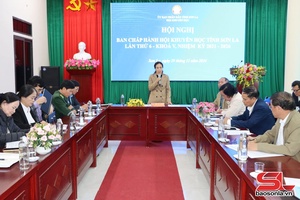 'Hội nghị Ban Chấp hành Hội Khuyến học tỉnh lần thứ 6, khóa V, nhiệm kỳ 2021-2026