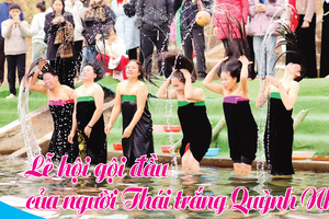 Lễ hội gội đầu của người Thái trắng Quỳnh Nhai