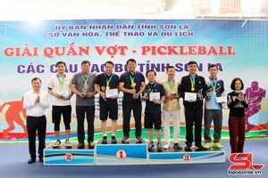 Bế mạc Giải quần vợt - pickleball các Câu lạc bộ tỉnh Sơn La năm 2025