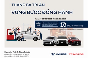 'Chương trình khuyến mại dịch vụ HYUNDAI