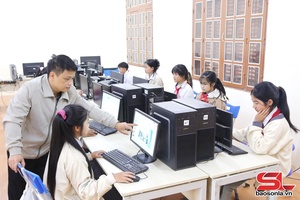 Ứng dụng công nghệ thông tin trong dạy và học ở Sốp Cộp