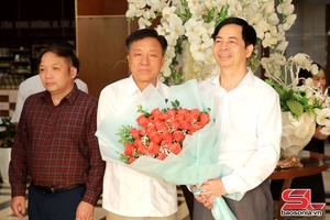 'Đoàn đại biểu tỉnh Hủa Phăn sang giao ban công tác biên giới mở rộng năm 2025 tại tỉnh Sơn La