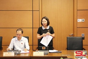 'Đoàn đại biểu Quốc hội tỉnh Sơn La thảo luận tại tổ 