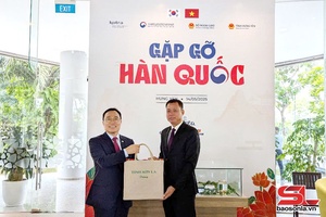 Đoàn công tác của tỉnh Sơn La chào xã giao Đại sứ quán Đại Hàn dân quốc tại Việt Nam