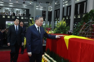 Lễ Quốc tang nguyên Chủ tịch nước Trần Đức Lương
