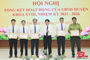 UBND huyện Bắc Yên tổng kết hoạt động nhiệm kỳ 2021 - 2026