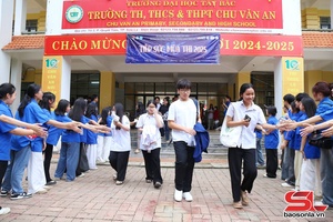 'Trên 1.200 thí sinh thi vào Trường TH, THCS, THPT Chu Văn An