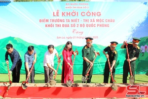 'Khởi công xây dựng Điểm Trường Ta Niết, thị xã Mộc Châu
