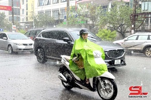 'Ứng phó với mưa lớn ở miền núi trung du Bắc Bộ