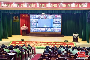 'Lễ công bố Quyết định của Bộ trưởng Bộ Công an về tổ chức, cán bộ Công an tỉnh, thành phố 