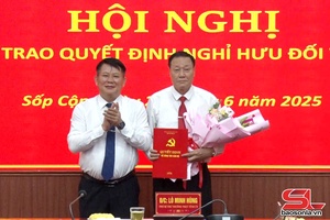 Hội nghị công bố quyết định của Ban Thường vụ Tỉnh ủy về nghỉ hưu đối với cán bộ