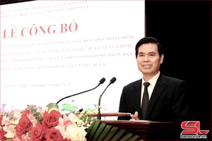 Bài phát biểu của đồng chí Hoàng Quốc Khánh, Bí thư Tỉnh ủy tại Lễ công bố các Nghị quyết, quyết định của Trung ương và địa phương liên quan đến các xã, phường tỉnh Sơn La