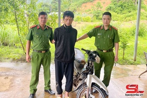 'Bắt giữ đối tượng trộm cắp xe máy