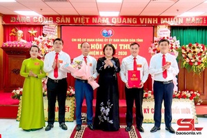 Đại hội Chi bộ Cơ quan Đảng ủy UBND tỉnh lần thứ I, nhiệm kỳ 2025 - 2030