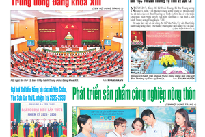 Báo Sơn La, thứ 2, ngày 21/7/2025