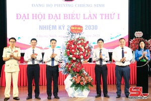 Đại hội đại biểu Đảng bộ phường Chiềng Sinh lần thứ I thành công tốt đẹp