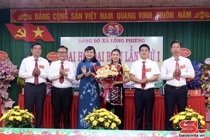 Đại hội đại biểu Đảng bộ xã Lóng Phiêng lần thứ I thành công tốt đẹp