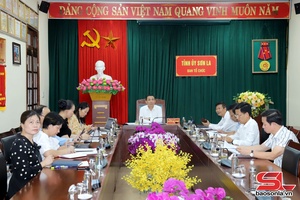 Hội nghị trực tuyến lấy ý kiến về quy định chức năng, nhiệm vụ, cơ cấu tổ chức Báo và phát thanh truyền hình cấp tỉnh


