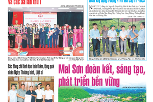 Báo Sơn La, thứ 5, ngày 24/7/2025