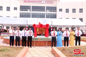 Khánh thành bệnh viện đa khoa khu vực Vân Hồ - cơ sở Vân Hồ