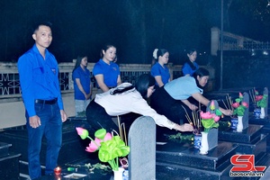 'Xã Bắc Yên tổ chức Lễ thắp nến tri ân