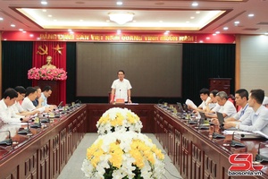 Chuẩn bị các điều kiện khánh thành Dự án hệ thống thoát nước và xử lý nước thải thành phố Sơn La