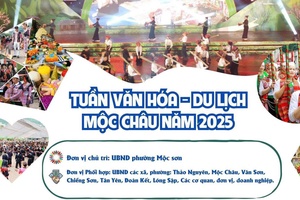 'Tuần văn hóa - du lịch Mộc Châu năm 2025