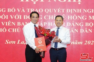 Hội nghị công bố quyết định về công tác cán bộ