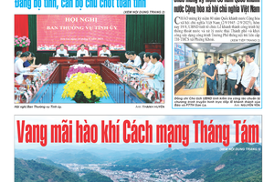 Báo Sơn La, thứ 3, ngày 19/8/2025