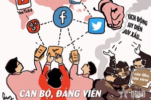 '"Phủ xanh" thông tin tích cực trên không gian mạng
