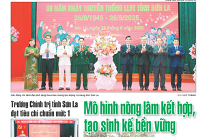 Báo Sơn La, thứ 4, ngày 27/8/2025