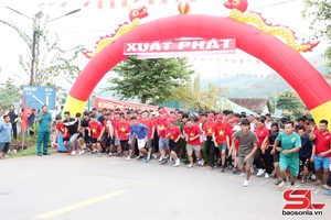 'Giải chạy việt dã xã Mường Giôn