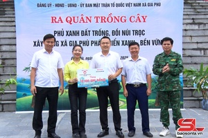 'Gia Phù trồng cây phủ xanh đất trống, đồi núi trọc