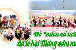 'Về "miền cổ tích" dự lễ hội Mừng cơm mới