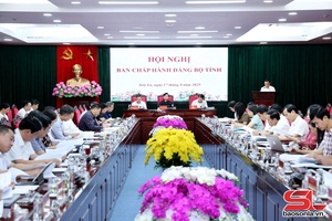 Hội nghị Ban Chấp hành Đảng bộ tỉnh Sơn La