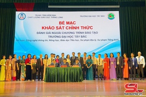 '
Trường Đại học Tây Bắc hoàn thiện hệ thống đào tạo theo quy định của Bộ Giáo dục và Đào tạo
