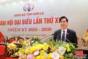 Diễn văn Bế mạc Đại hội đại biểu Đảng bộ tỉnh Sơn La lần thứ XVI, nhiệm kỳ 2025-2030 của đồng chí Hoàng Quốc Khánh, Bí thư Tỉnh ủy
