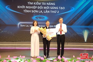 Chung kết cuộc thi “Tìm kiếm tài năng khởi nghiệp đổi mới sáng tạo tỉnh Sơn La lần thứ hai”