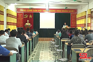 'Khai mạc lớp tập huấn nghiệp vụ công tác kiểm tra, giám sát và thi hành kỷ luật Đảng