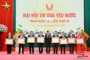 'Đại hội Thi đua yêu nước tỉnh Sơn La lần thứ VI