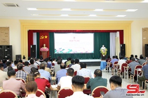 'Bồi dưỡng kiến thức pháp luật, kỹ năng, nghiệp vụ hòa giải cho hơn 200 hòa giải viên xã Sốp Cộp
