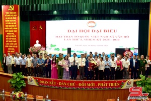'MTTQ Việt Nam xã Vân Hồ xác định 12 mục tiêu trọng tâm