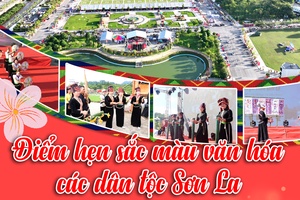 'Điểm hẹn sắc màu văn hóa các dân tộc Sơn La