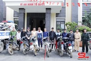 'Xử lý nhóm đối tượng thanh thiếu niên gây rối trật tự công cộng
