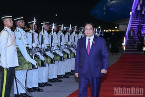 Thủ tướng Phạm Minh Chính tới Kuala Lumpur dự Hội nghị Cấp cao ASEAN lần thứ 47