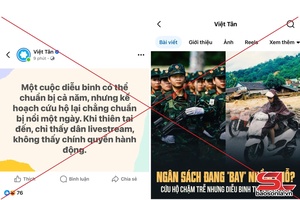 Tỉnh táo trước âm mưu lợi dụng thiên tai để xuyên tạc, chống phá của các thế lực thù địch